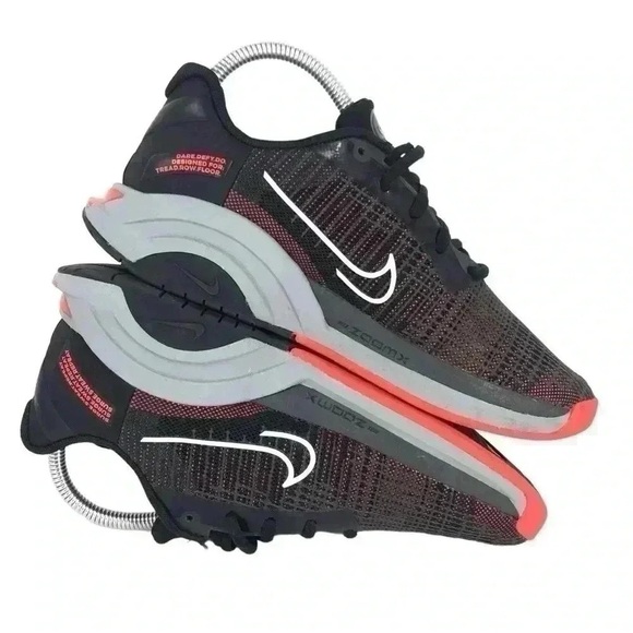 Nike ZoomX SuperRep Surge Men’s 6 Black Crimson Training Running Gym Sneakers - Picture 4 of 16